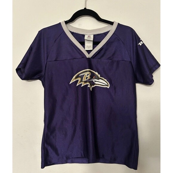 Baltimore Ravens Womens NFL 2011 Reebok Jersey #52 R. Lewis Purple size large - Picture 1 of 6